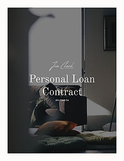 {{Personal loan agreement with loan amount, repayment timeline, interest terms, and party roles.}}