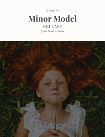 Minor release form
